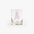 cocktail glass with the A logo
