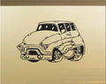 Panel Car Wall Decal - Auto Wall Mural - Vinyl Stickers - Boys Room Decor Sticker Chef