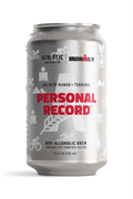 Condenses can of Personal Record Athletic Brewing co.