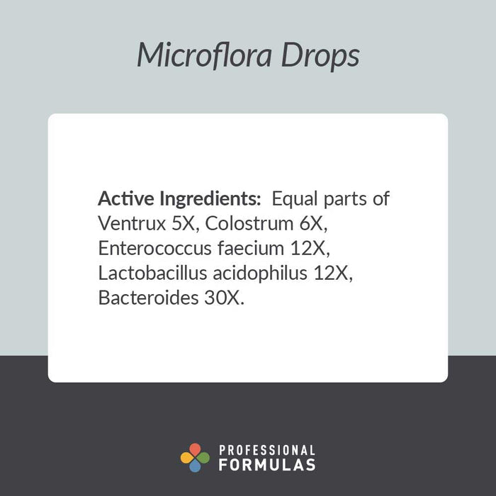 Professional Formulas Microflora Drops Ingredients