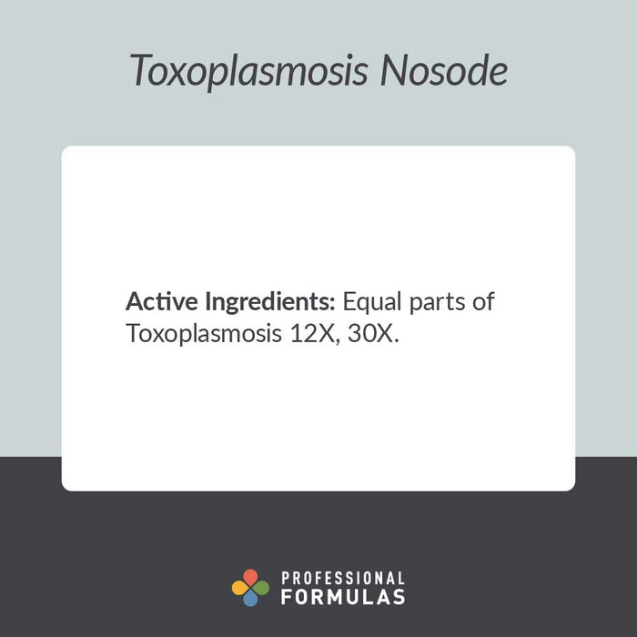 Professional Formulas Toxoplasmosis Nosode Ingredients