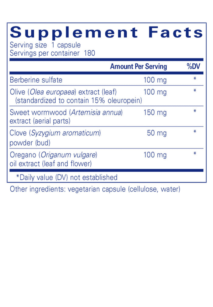 Pure Encapsulations MicroDefense w/Oregano Ingredients