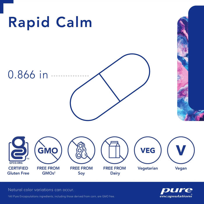 Pure Encapsulations Rapid Calm Capsules