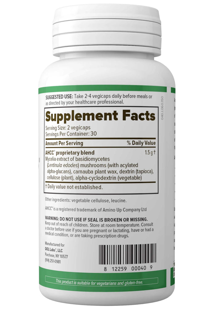QOL Labs ImmunoKinoko 750 Ingredients