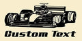 Race Car Wall Decals Stickers Graphics Man Cave Boys Room Décor
