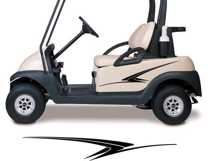 Golf Cart Decals Accessories Side by Side Racing Stickers Graphics GC512