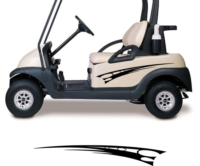 Racing Stripe Design GC601 – Racing Stripe Golf Cart Decals | ATV UTV Vinyl