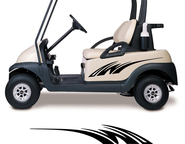 Racing Stripe Design GC606 – Racing Stripe Golf Cart Decals | ATV UTV Vinyl