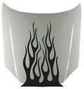 Tribal fire hood decal vinyl sticker HF13B