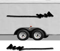 RV Camper 2-Color Vinyl Stripe Decal Set CB02 two-color vinyl stripe decal for RV camper motorhome trailer