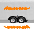RV Camper 2-Color Vinyl Stripe Decal Set CB03 two-color vinyl stripe decal for RV camper motorhome trailer