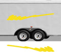 RV Camper 2-Color Vinyl Stripe Decal Set CB12 two-color vinyl stripe decal for RV camper motorhome trailer