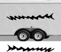 RV Camper 2-Color Vinyl Stripe Decal Set CB14 two-color vinyl stripe decal for RV camper motorhome trailer