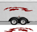 RV Camper 2-Color Vinyl Stripe Decal Set CB15 two-color vinyl stripe decal for RV camper motorhome trailer