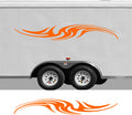 RV Camper 2-Color Vinyl Stripe Decal Set CB18 two-color vinyl stripe decal for RV camper motorhome trailer
