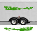 RV Camper 2-Color Vinyl Stripe Decal Set CB24 two-color vinyl stripe decal for RV camper motorhome trailer