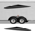 RV Camper 2-Color Vinyl Stripe Decal Set CB26 two-color vinyl stripe decal for RV camper motorhome trailer
