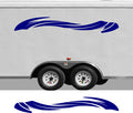 RV Camper 2-Color Vinyl Stripe Decal Set CB29 two-color vinyl stripe decal for RV camper motorhome trailer
