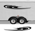 RV Camper 2-Color Vinyl Stripe Decal Set CB42 two-color vinyl stripe decal for RV camper motorhome trailer