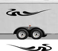RV Camper 2-Color Vinyl Stripe Decal Set CB50 two-color vinyl stripe decal for RV camper motorhome trailer