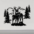 RV Camper Decals Buck Doe Deer 5th Wheel Motor Home Replacement Decal Sticker