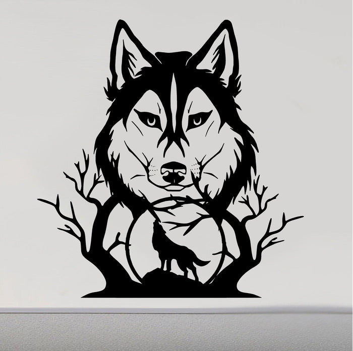 RV Camper Decals Howling Wolf Wolves 5th Wheel Motor Home Replacement Decal Sticker