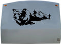 RV Camper Vinyl Decal Sticker  Bear Mountain Scene 301 Sticker Chef
