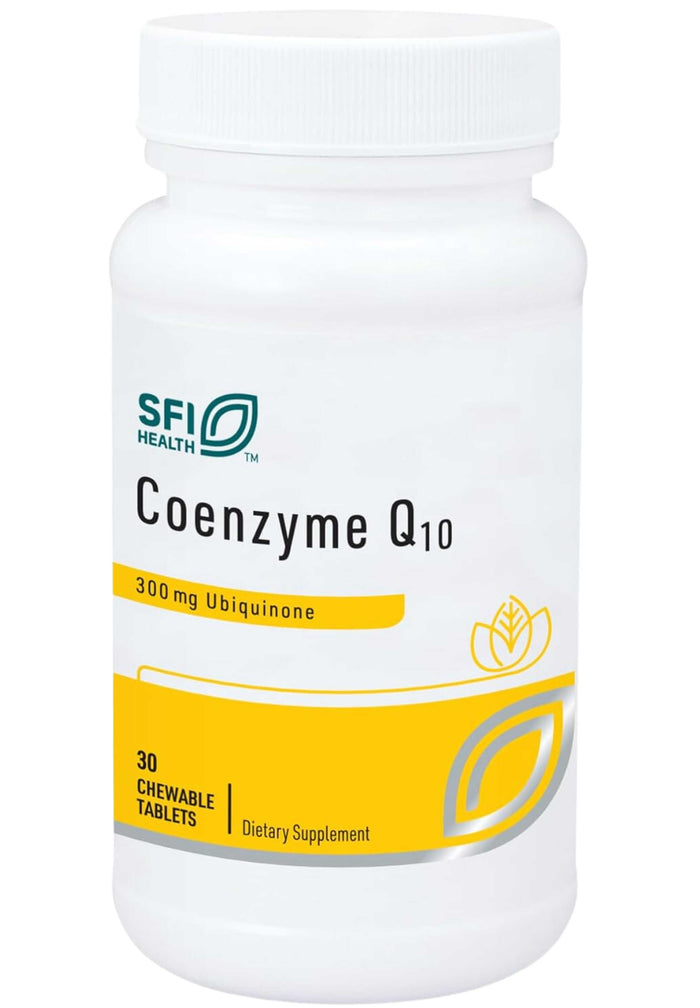 SFI HEALTH (Klaire Labs) Chewable Coenzyme Q10 300 mg