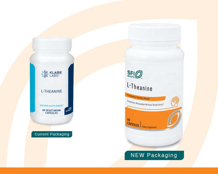 SFI HEALTH (Klaire Labs) L-Theanine New Look