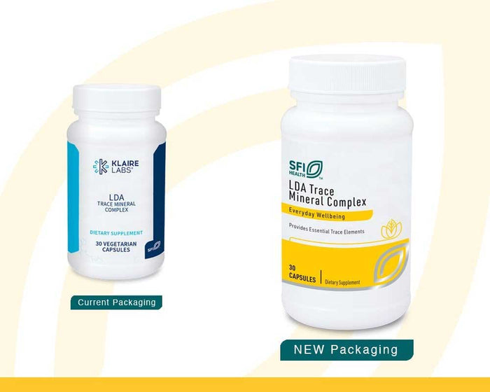 SFI HEALTH (Klaire Labs) LDA Trace Mineral Complex New Look