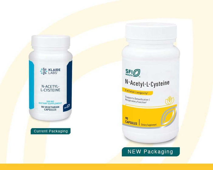 SFI HEALTH (Klaire Labs) N-Acetyl-L-Cysteine New Look