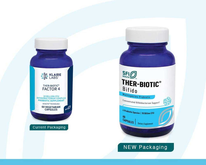 SFI HEALTH (Klaire Labs) Ther-Biotic® Bifido (Factor 4) New Look