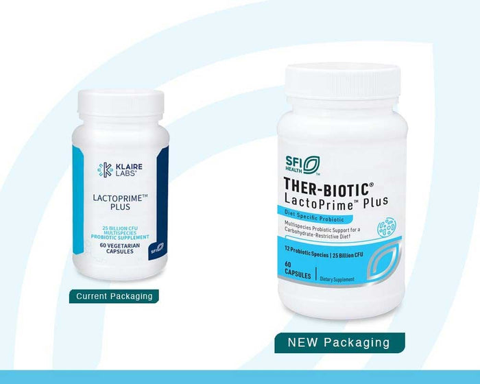 SFI HEALTH (Klaire Labs) Ther-Biotic® LactoPrime™ Plus New Look