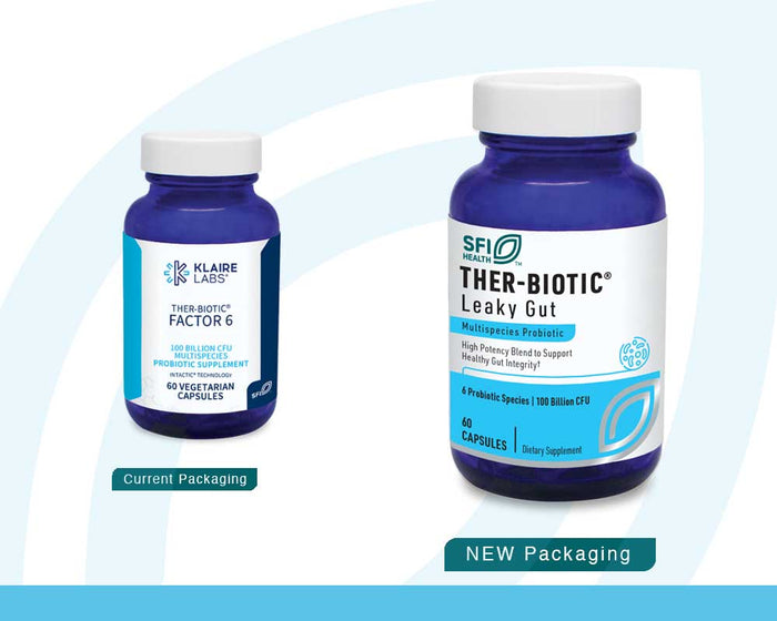 SFI HEALTH (Klaire Labs) Ther-Biotic® Leaky Gut (Factor 6) New Look