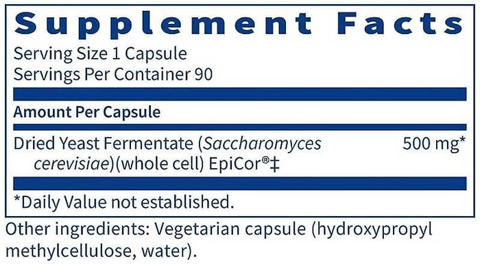 SFI HEALTH (Klaire Labs) Ther-Biotic Postbiotic (Epicor) Ingredients