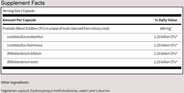 SFI HEALTH (Klaire Labs) Vital-Plex Ingredients