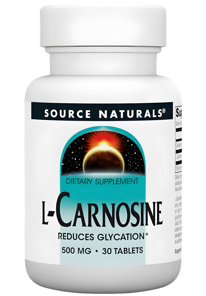 Source Naturals L-Carnosine 500 mg