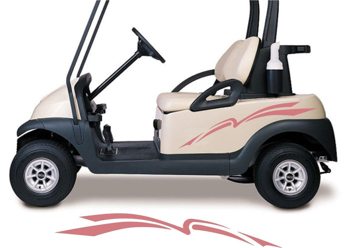 Golf Cart Decals Accessories Go Kart Stickers ORV Side By Side Graphics GC109