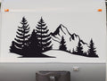 StickerChef Majestic Mountain Range Vinyl Decal - RV Camping MT32