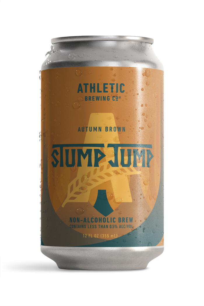 Stump Jump Non-Alcoholic Brown beer individual can.