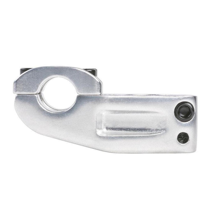 The Sunday Freeze T/L Stem (22.2mm Clamp) is a metal, top-load stem designed for BMX bikes, featuring a secure two-bolt handlebar clamp that follows the trusted design commonly found on Sunday Bikes components.
