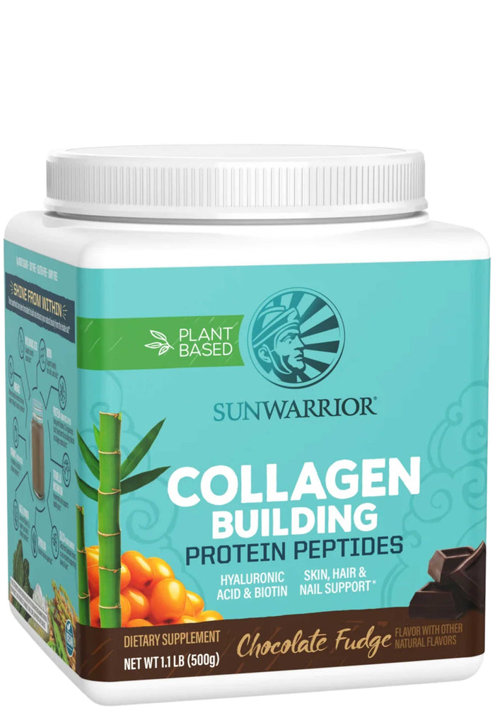 Sunwarrior Collagen Building Protein Peptides, Plant Based 500g (20 servings)