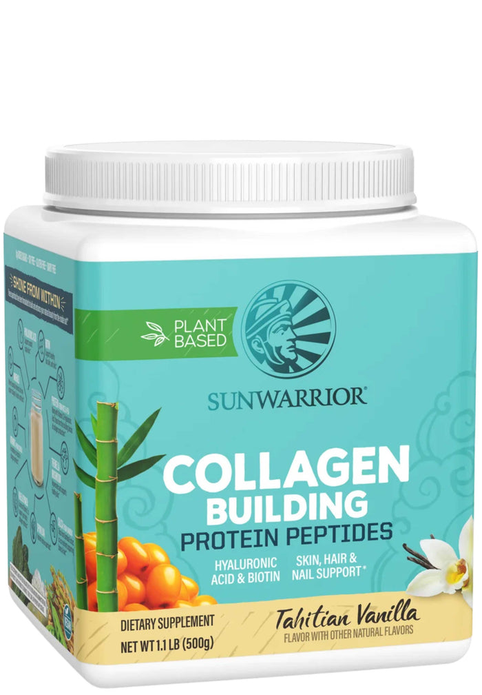 Sunwarrior Collagen Building Protein Peptides, Plant Based 500g (20 servings)