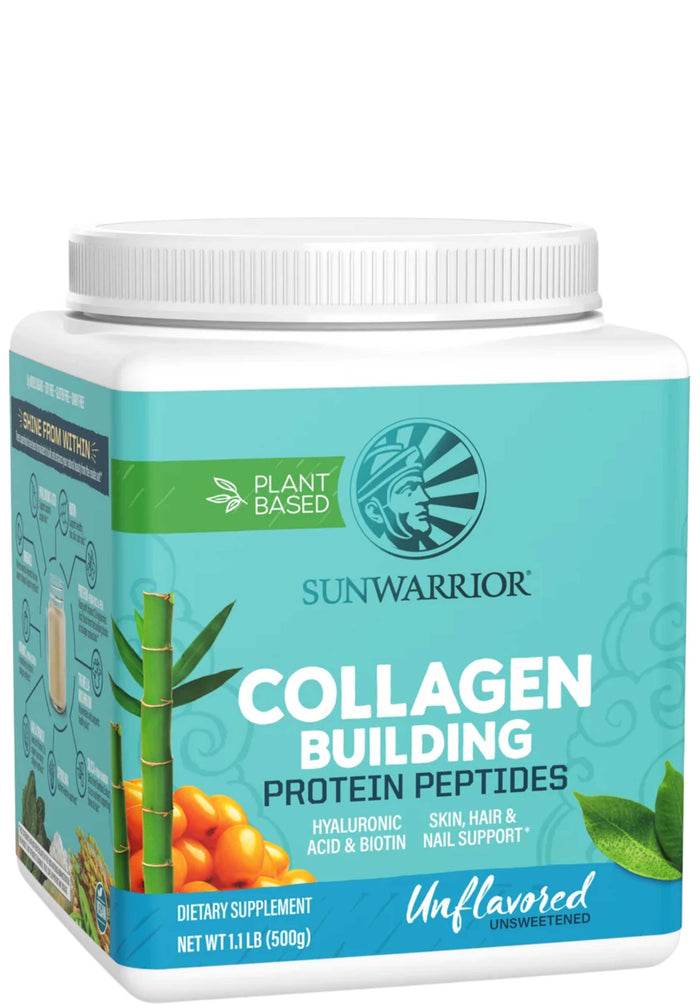 Sunwarrior Collagen Building Protein Peptides, Plant Based 500g (20 servings)