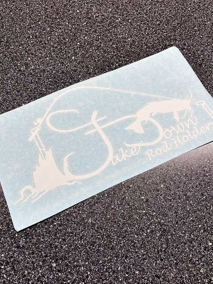 Takedown Rod Holders Decal