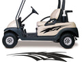 Tapered Design GCA1217S – Racing Stripe Golf Cart Decals | ATV UTV Vinyl