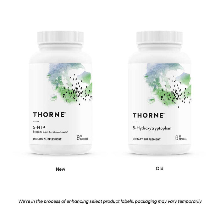 Thorne Research 5-HTP (Formerly 5-Hydroxytryptophan) New Look