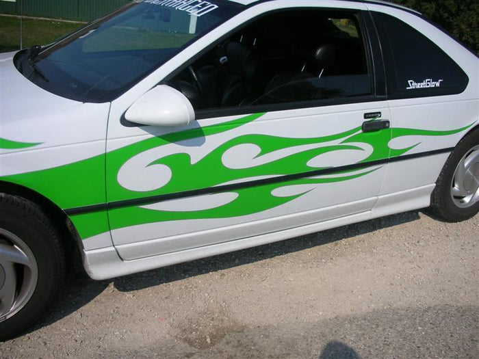 Tribal Flame Graphics Decals for Auto Truck Boat and Car - SP02 Side Set Stickers Sticker Chef
