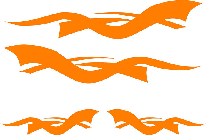 Tribal Flame Graphics - ATV UTV Side-by-Side Golf Cart Truck Decals Sticker Chef