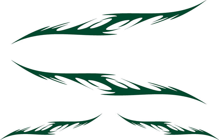 Tribal Flame Graphics GC09 – Tribal Flame Golf Cart Decals | ATV UTV Vinyl